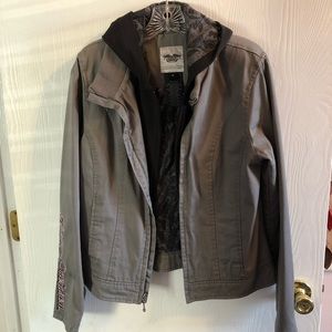 Women's Hooded Bomber Jacket